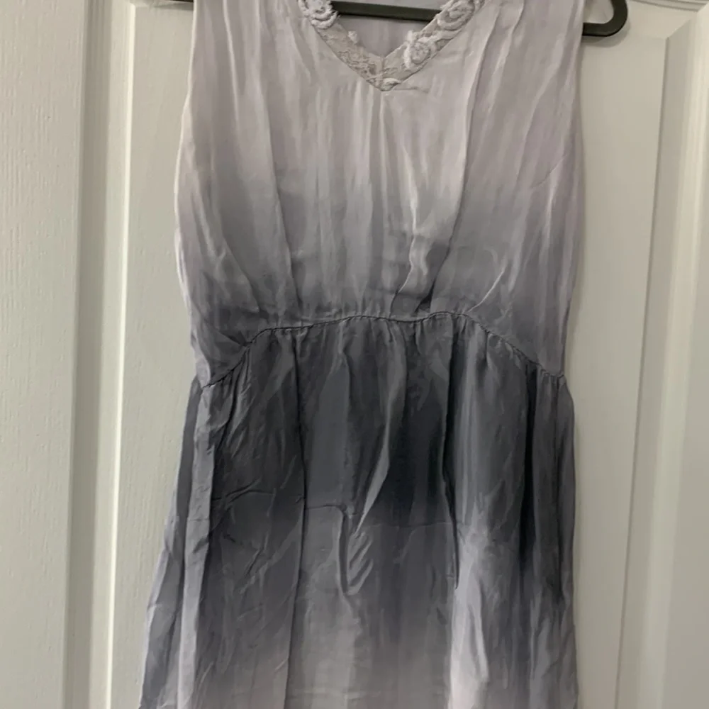 Italian Made Purple Ombré Silk Dress size Small/Medium - Picture 5 of 10